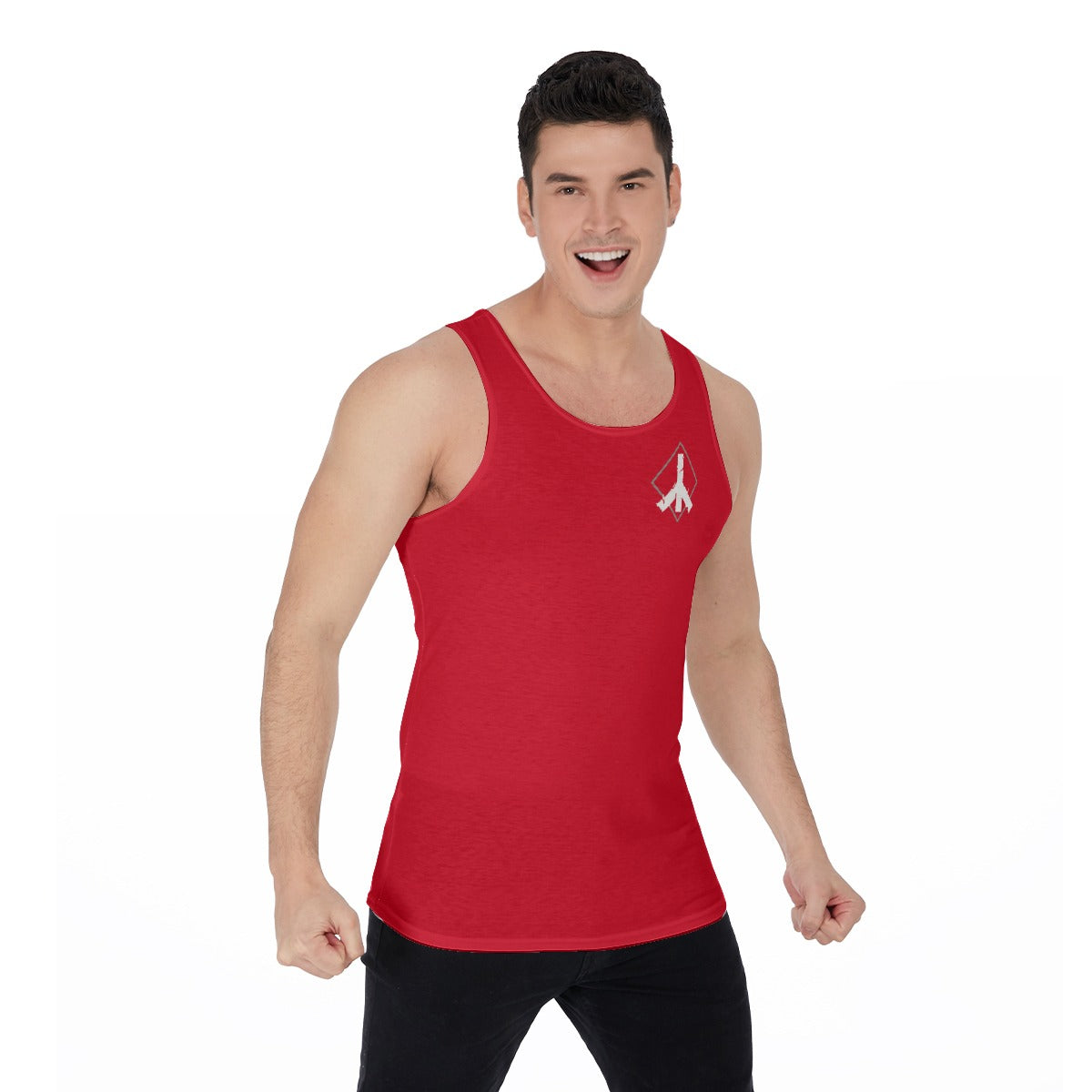Men's Tank Top Classic Logo Red
