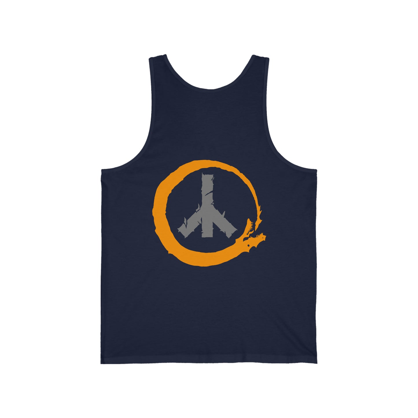 Unisex Tank Top With Ouroboros