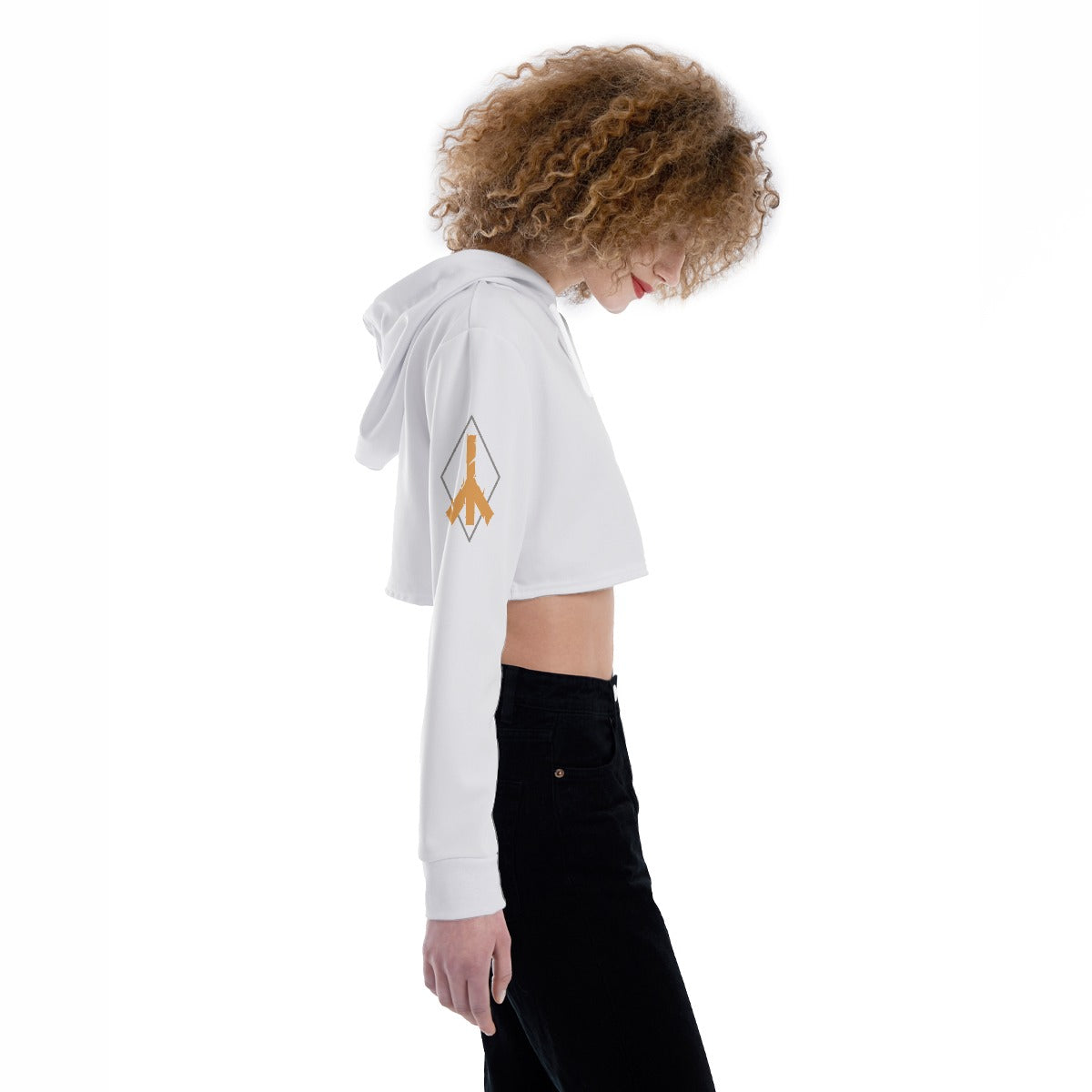 Women's Crop Top Hoodie