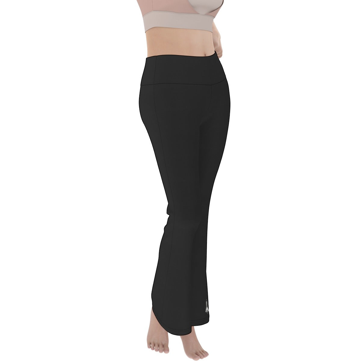 Women's Flare Yoga Pants Classic Logo