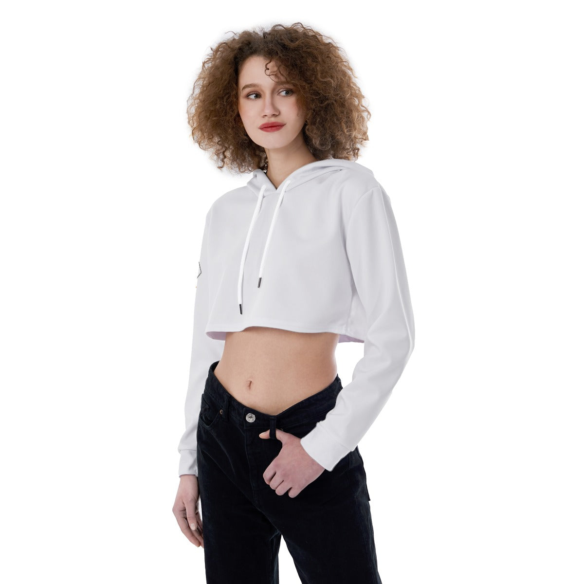 Women's Crop Top Hoodie