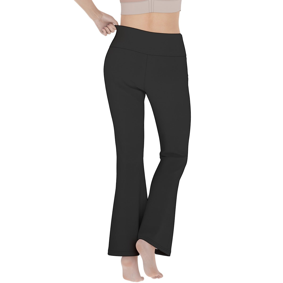 Women's Flare Yoga Pants Classic Logo