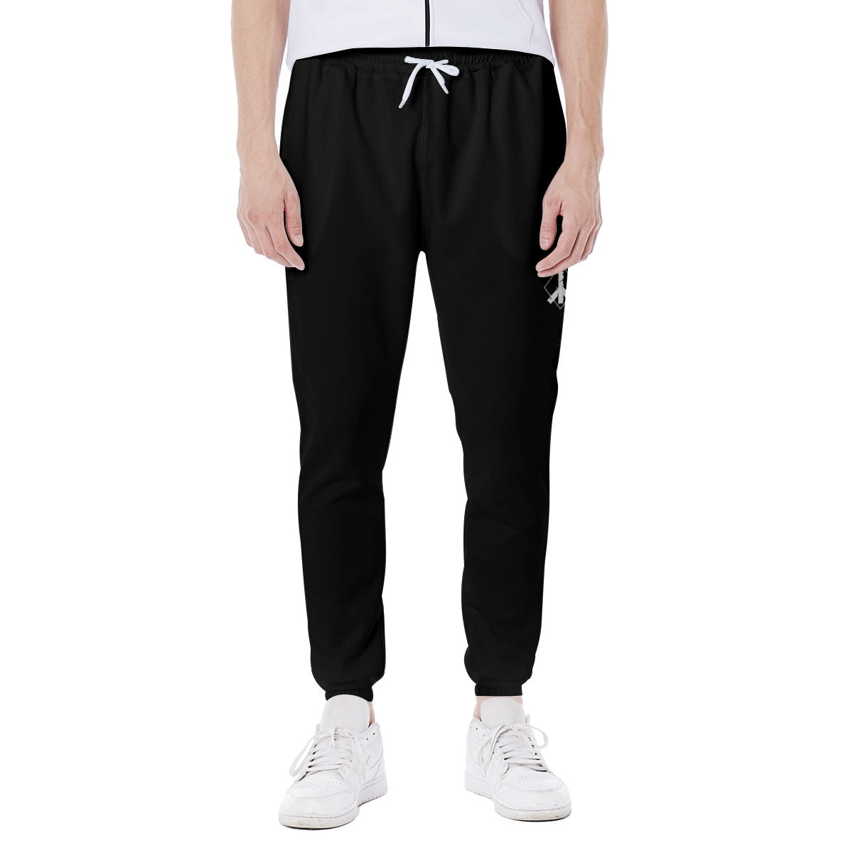 Closed Bottom Light Weight Jogger Black